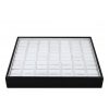 C-SERIES Black and White Premium Soft Padded Leatherette Ring Display Tray. Stackable. Dim 315(w) x 225(d) x 50mm(h).