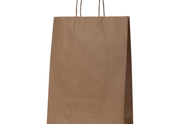 Carton of 250 Large Brown Kraft Paper Bags. Dim 420mm (High) x 310mm (Wide) + 110mm (Gusset)