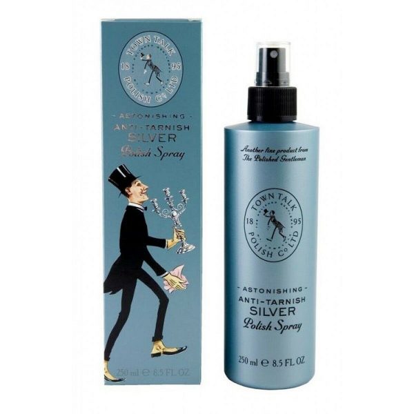 1x Town Talk Astonishing Anti-Tarnish Silver Spray - 250ml for Jewelry cleaning- jewellery cleaner