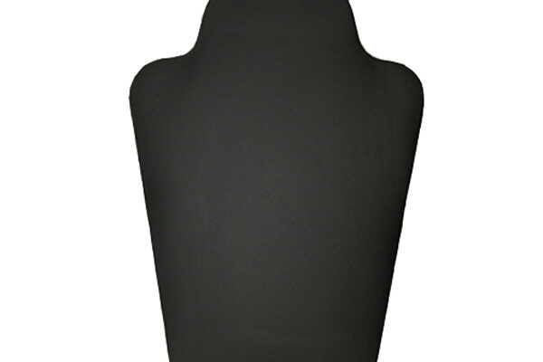 Large Black Collapsible necklace display stand. Height 300mm