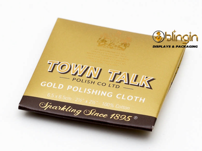 Original Town Talk Gold Polishing Cloth 30*45cm Jewelry Cleaning