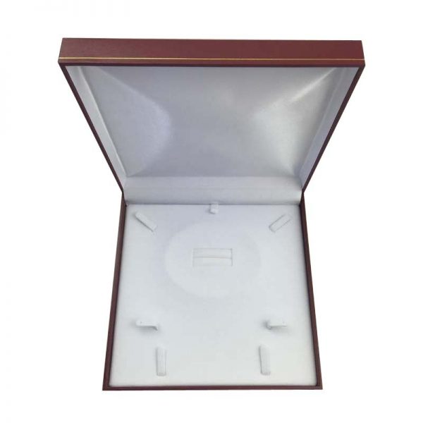 Large Premium Red Leatherette Multi Purpose Set Gift Box. Dim 190(w) x 190(d) x 40mm(h).