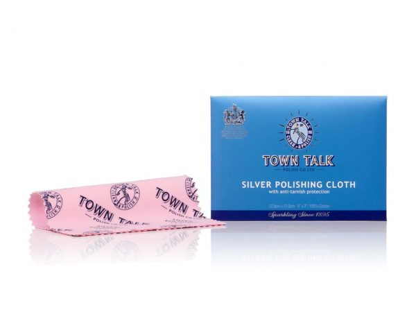 Bulk Pack of 12 Mr Town Talk – Original Silver Cloth 12.5 x 17.5cm. For Silver and Stainless Steel