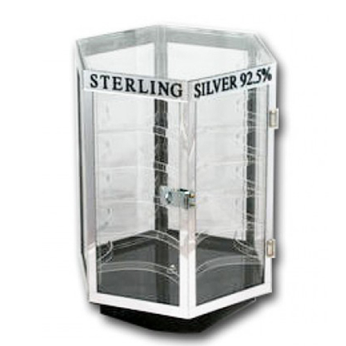 Earring Display Cabinet Sterling Silver
