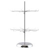 Jewellery Display Spinner - 10 prongs and 2 spinners. Height approx 600mm