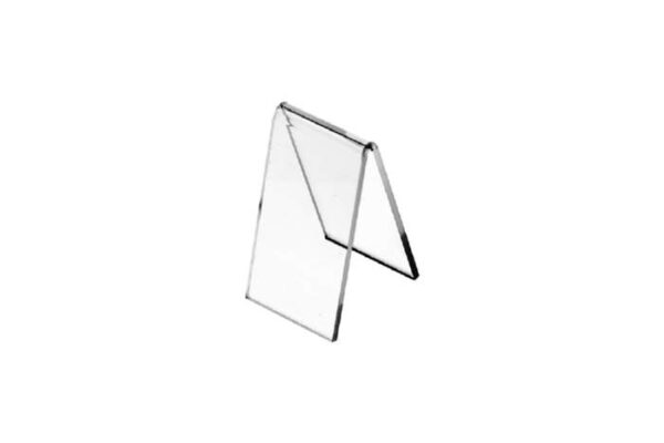 Acrylic Shoe Display Riser. Dimensions 45 W x 50 D x 80mm H