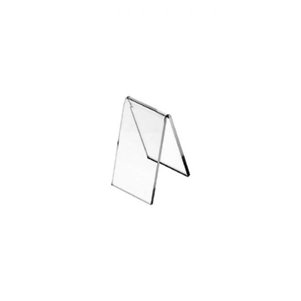 Acrylic Shoe Display Riser. Dimensions 45 W x 50 D x 80mm H