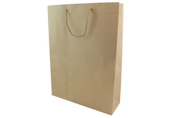 Large Brown Kraft Gift Paper Bags pack of 24. Dimensions - 31.5cm(W) x 42cm(H) x 10cm(G).