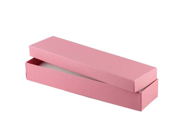 Pack of 12 Pink Bracelet or Watch Gift Boxes 50mm(W) x 200mm(L) x 30mm(H).