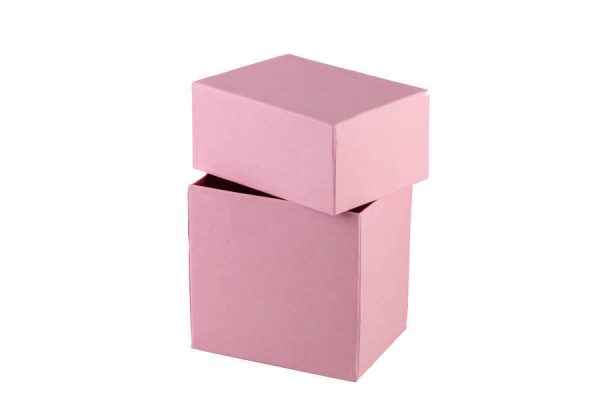 Pack of 12 Pink Multi-purpose Gift Boxes 60mm(W) x 80mm(L) x 80mm(H).
