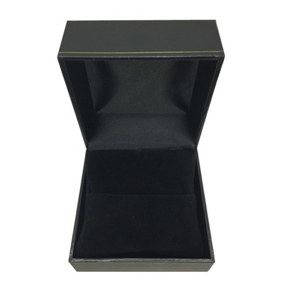 x12 Trade Box of Premium Black Leatherette Watch or Bangle Gift Boxes with Pillow Insert. Dim 90(w) x 90(d) x 60mm(h).