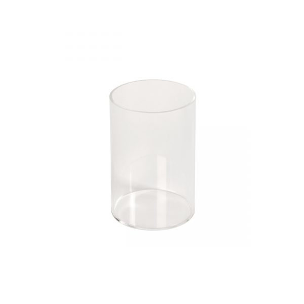 Round Acrylic Container or Riser. Dim 100mm(Dia) x 150mm(H)