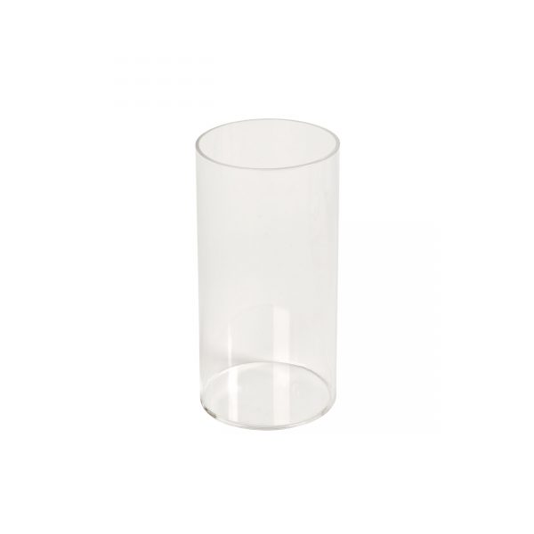 Round Acrylic Container or Riser. Dim 100mm(Dia) x 200mm(H)