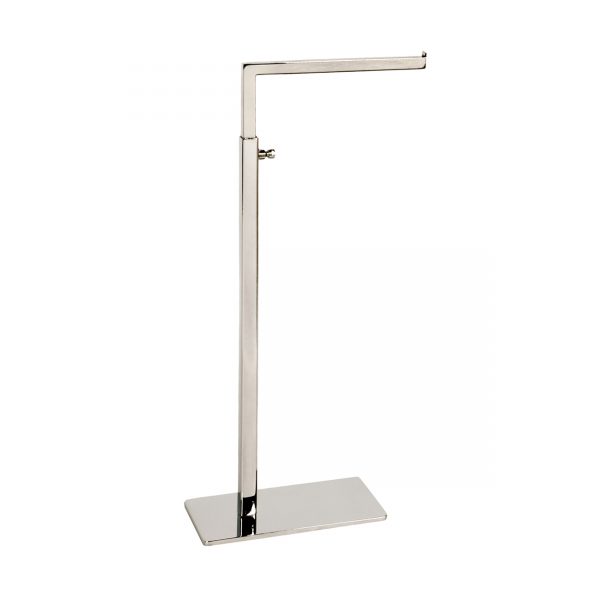 Large Quality Single Sided Handbag Display Stand With Solid Base and adjustable height