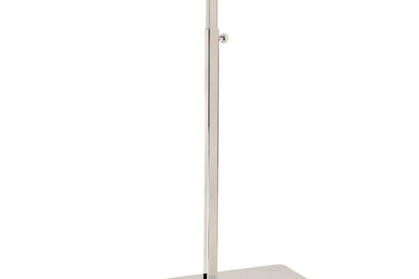 Large Quality Double Sided Handbag Display Stand With Solid Base and adjustable height.