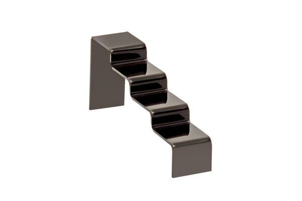 Black Acrylic Jewellery Display Step Riser. Dim 230W x 48D x 100mmH