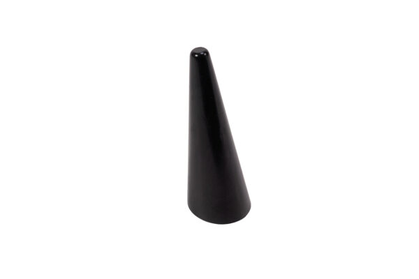 Premium Black Acrylic Ring Cone. Dim 25mm Dia x 70mm H