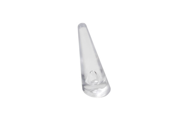 Premium Clear Acrylic Ring Cone. Dim 25mm Dia x 70mm H