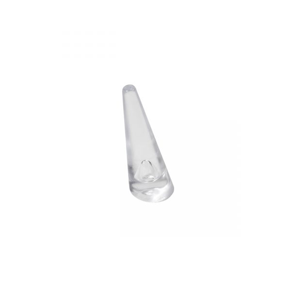 Premium Clear Acrylic Ring Cone. Dim 25mm Dia x 70mm H