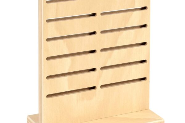 Jewellery Display Ply Counter Top Panel. Double Sided. Dim 250(W) x 140(D) x 318mm(H). Hooks not included.