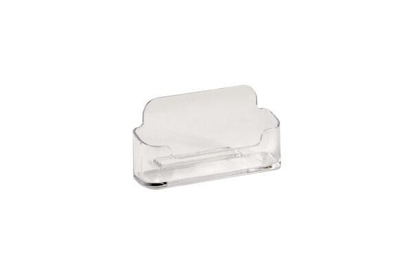Acrylic Business Card holder - Landscape. Dimension 50 H x 95 W x 35mm