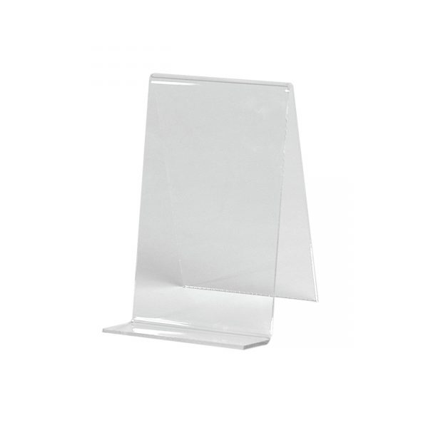 Acrylic Angled Display A5 Size. Dimension 115 W x 190mm H