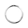 Pack of 10 Acrylic Display Ring For Scarves or ties. Diameter 70mm.