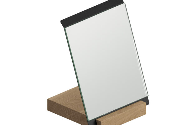 Counter Top Display Mirror Adjustable Angle - 255 H x 200 W x 125mm D
