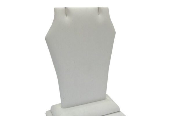 Medium Leatherette Earring or Necklace Display Stand. Height 120mm and Width 75mm