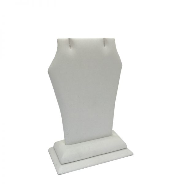 Medium Leatherette Earring or Necklace Display Stand. Height 120mm and Width 75mm