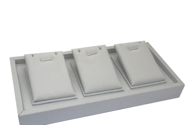 White Earring, Pendant or Necklace Display tray. Dimension 183mm(w) x 90mm(d)