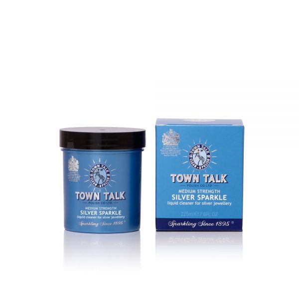 Town Talk Silver Sparkle 225ml Dip - Image 3