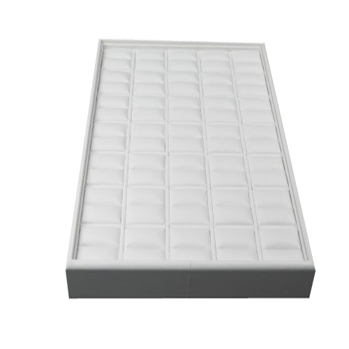 C-SERIES Black Premium Soft Padded Leatherette Ring Display Tray. Stackable. Dim 315(w) x 225(d) x 45mm(h).