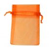 Plain Orange Organza Bags. Measurements 10cm(W) x 15cm(H). Pack of 100 Bags.