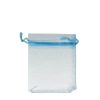 Plain Blue Organza Bags. Price for pack of 100. Dimensions 7cm(W) x 9.5cm(H).