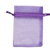 Plain Purple Organza Bags. Measurements 11cm(W) x 16cm(H). Pack of 100 Bags.