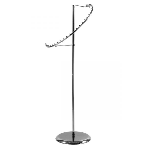 Spiral Clothes Rack on Round Base. Dim - 1720mm H x 590mm Diameter Spiral