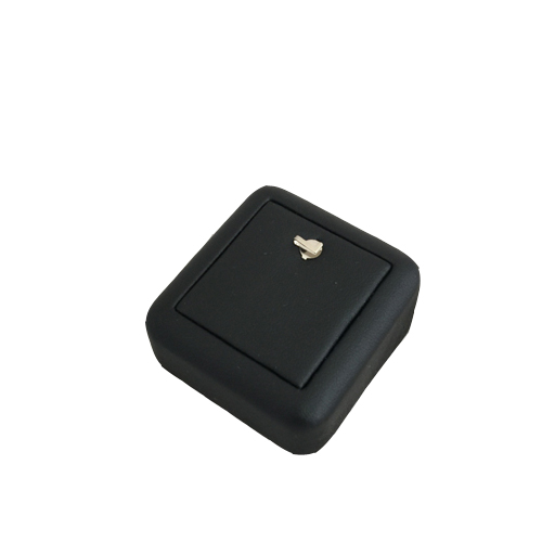 A-Grade-Black Leatherette Pendent Display Cube