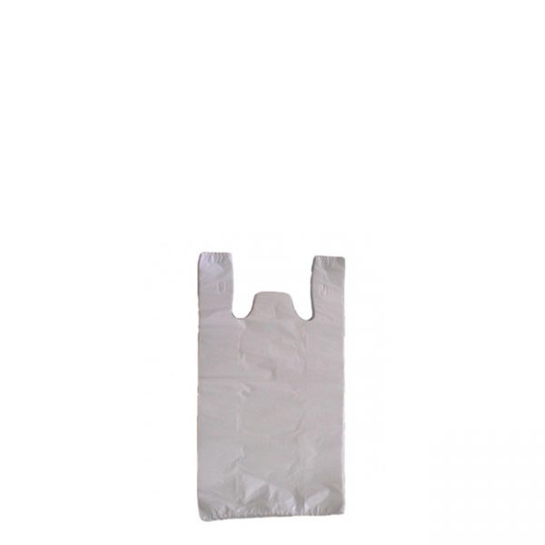 T-shirt Plastic shopping bags - Extra Small Mini Pack approx 250. Size (150mm + 100mm) x 300mm