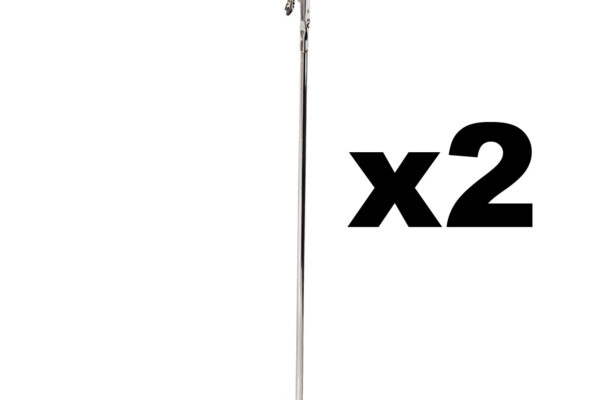2 x Freestanding Sale Sign Holder On Heavy Base With Clip. Height 270mm.