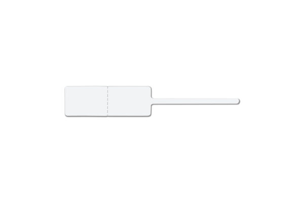 Adhesive Rectangular Jewellery tag labels. Pack of 125. Dimension 16 W x 11mm H