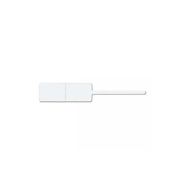 Adhesive Rectangular Jewellery tag labels. Pack of 125. Dimension 16 W x 11mm H