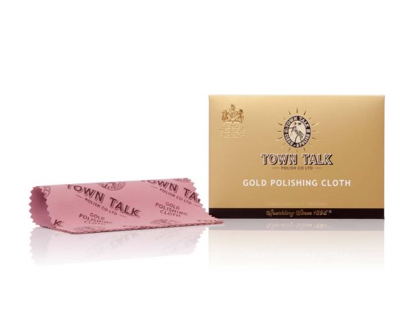 Instant Use Gold Polishing Cloth By Mr TOWN TALK 12.5cm X 17.5cm
