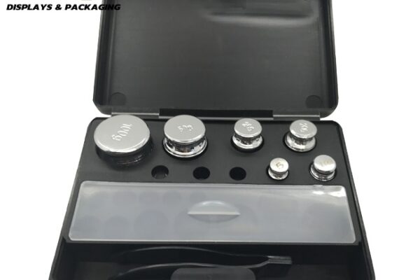 STAINLESS STEEL CALIBRATION WEIGHT SET- 5g to 100g WITH TWEEZERS