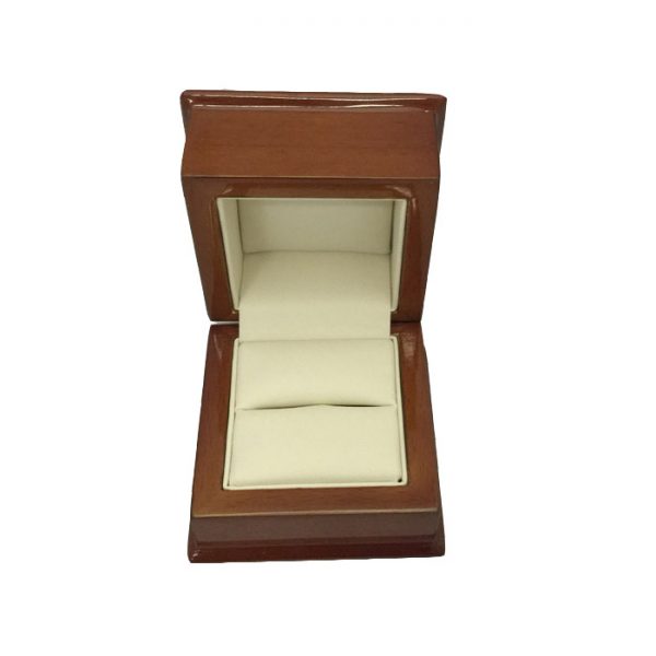 Premium Wooden Ring Gift Box - Dim 65w x 65d x 50mm(h)