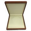 Premium Wooden Necklace and Pendant Set Gift Box - Dim 180(w) x 180(d) x 46mm(h).