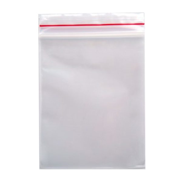 Zip Lock Bag. Exterior Dimensions 21cm(W) X 29cm(H). Pack 500 Zip Bags.