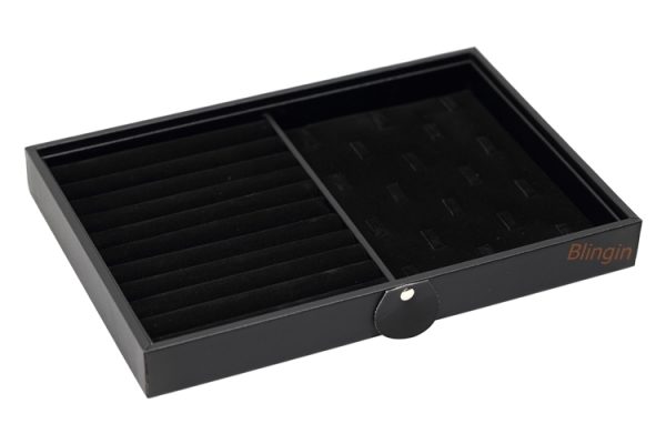 Jewellery Display Suitcase with Compartment Trays. Lockable pin code. - Image 8