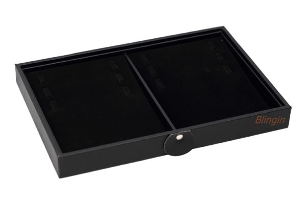 Jewellery Display Suitcase with Compartment Trays. Lockable pin code. - Image 6