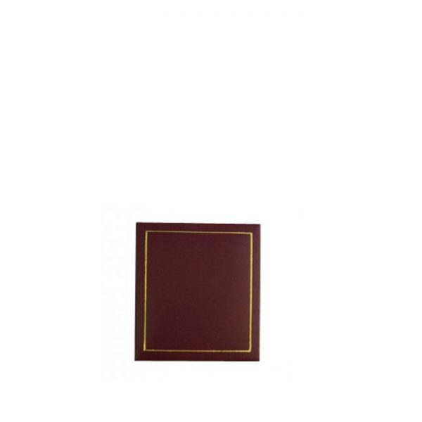 X24 Trade Lot of Large Premium Burgundy Leatherette Look Ring Gift Boxes - Dim 50(w) x 55(d) x 48mm(h) - Image 2